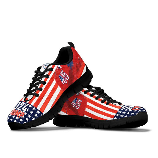 🇺🇸 NEW! TRUMP 2024 Flag Sneakers