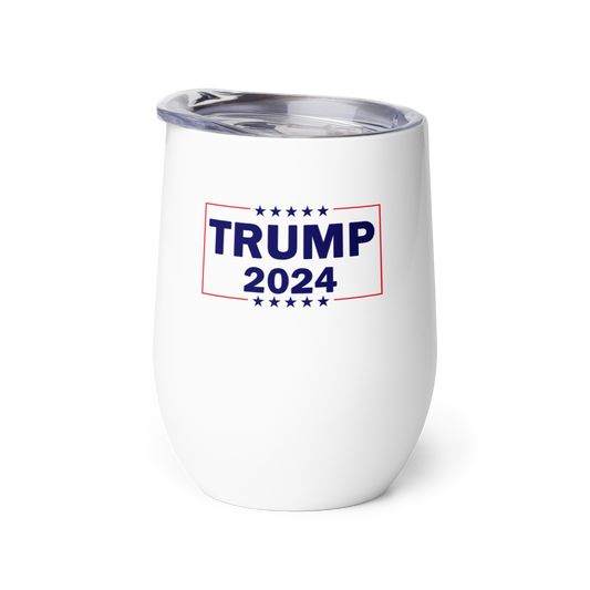 TRUMP 2024 Wine Tumbler